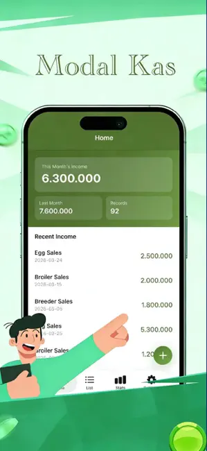 Modal Kas-Poultry Farm Revenue iPhone screenshot 5
