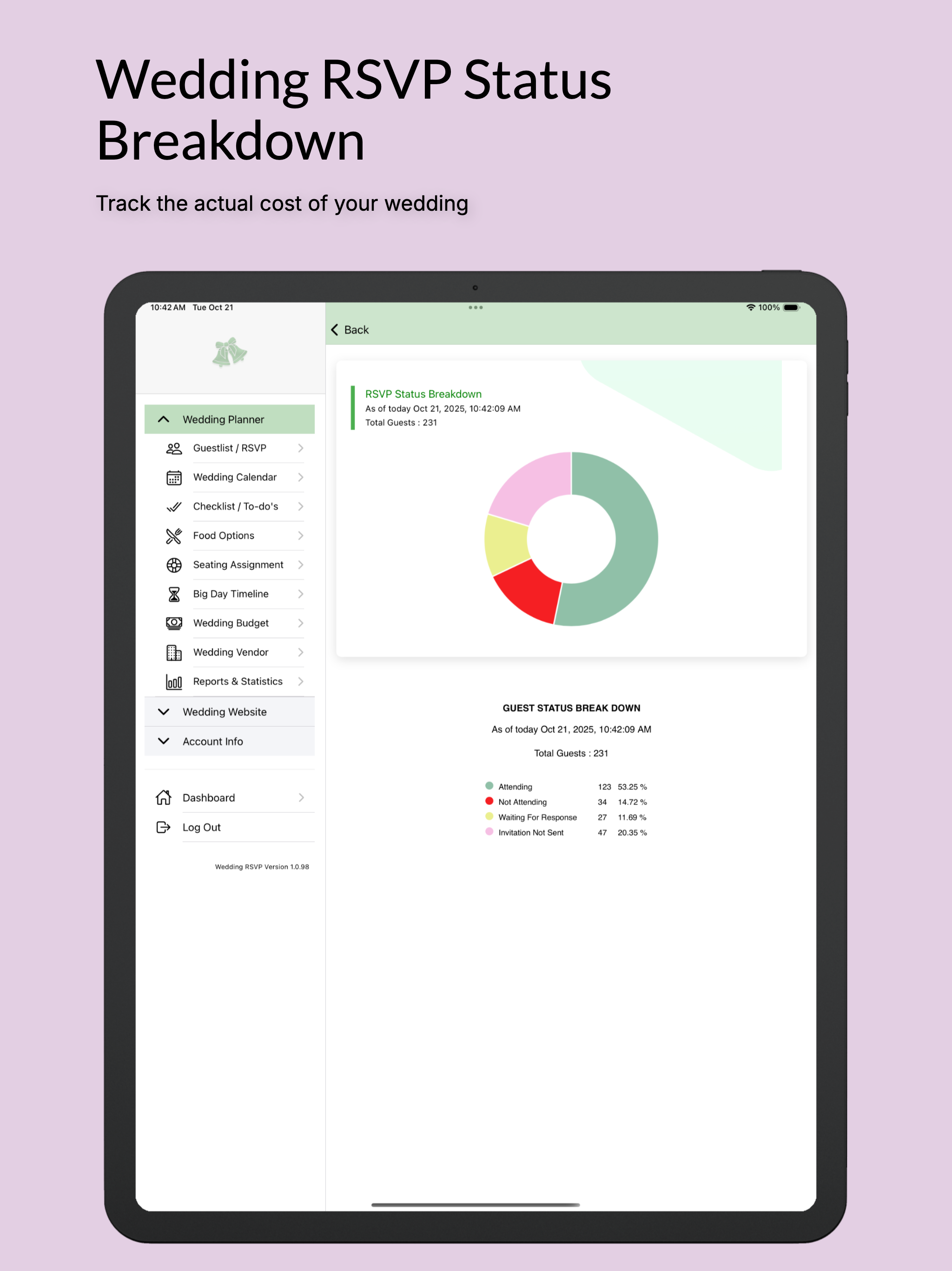 Wedding Planner & Budget Tools screenshot 13