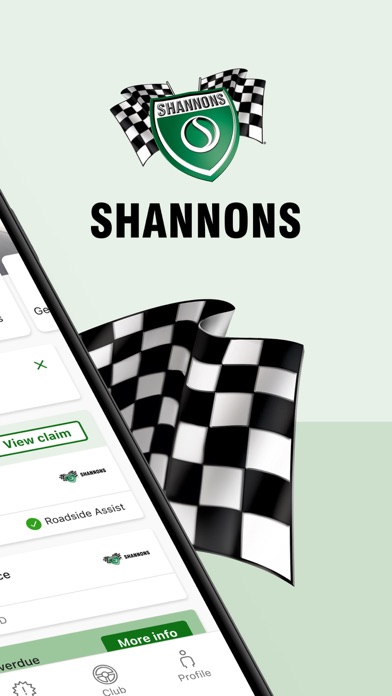 Shannons App Screenshot