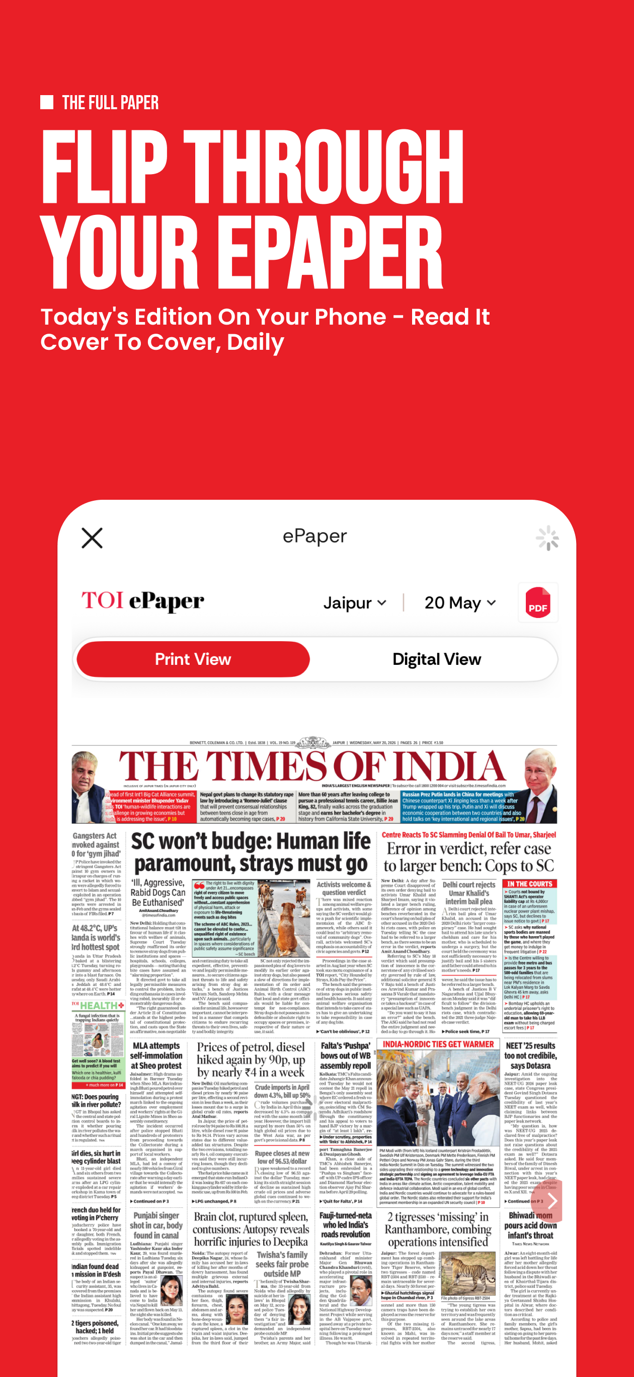 TOI Breaking News App & ePaper screenshot 3