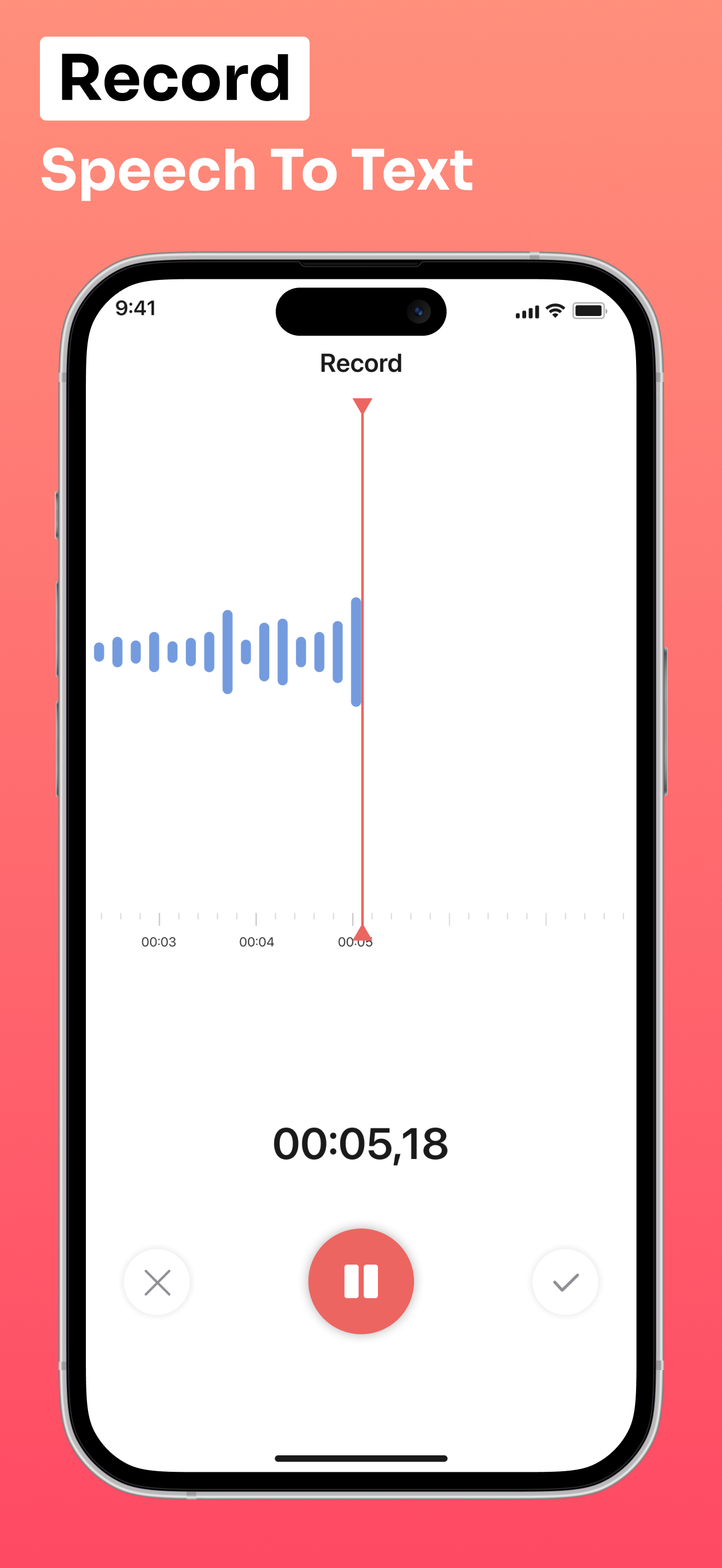 Transcribe it - Speech to Text screenshot 4