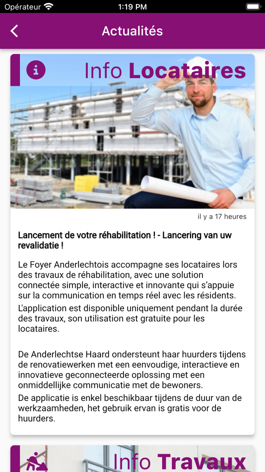 #2. Batimize Foyer Anderlechtois (iOS) 由: AppsHabitat