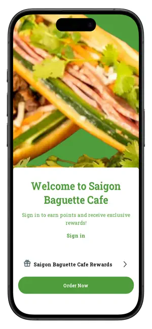Saigon Baguette Cafe screenshot 1