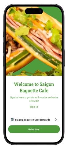 Saigon Baguette Cafe Screenshot 1 of 3