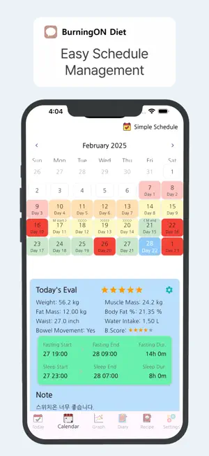 BurningON Diet screenshot 2