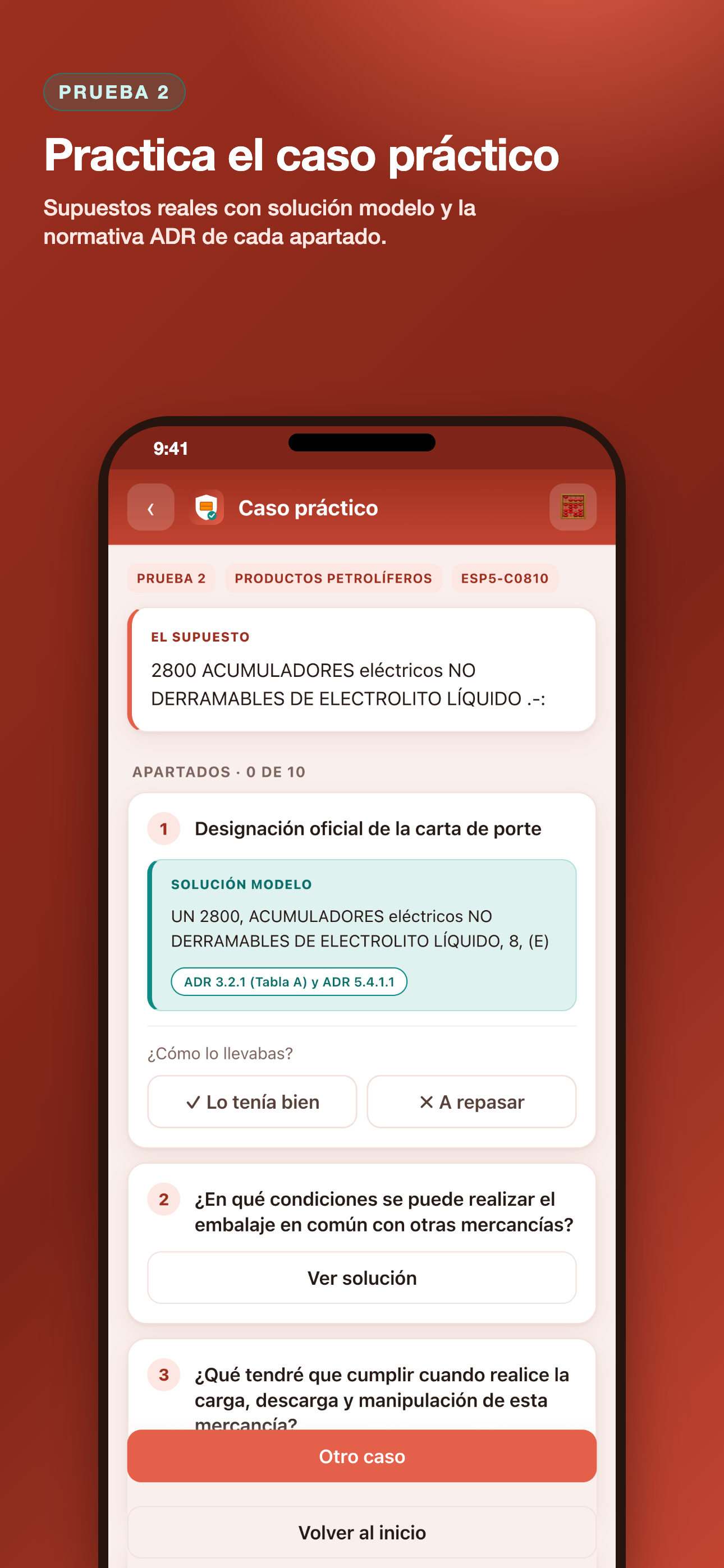 Consejero de seguridad screenshot 3