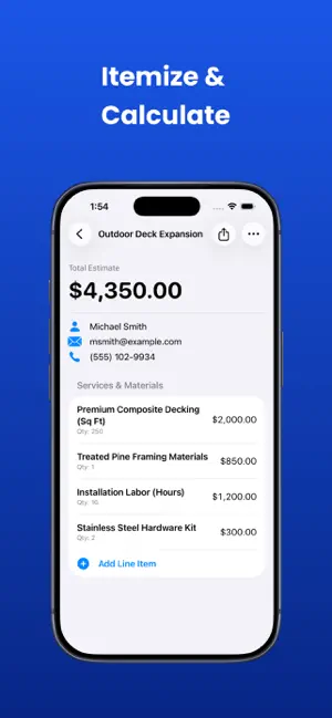 QuoteFlow: Pro Estimates screenshot 2