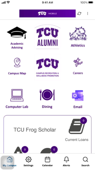 TCU Mobile screenshot