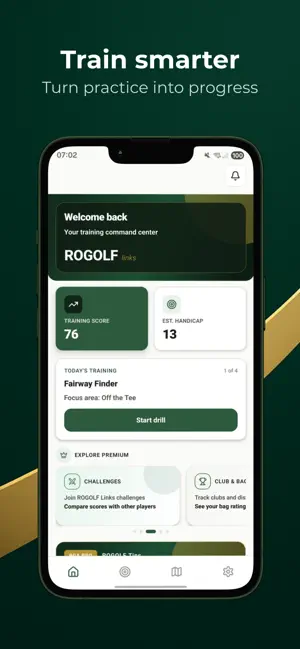 ROGOLF links screenshot 1