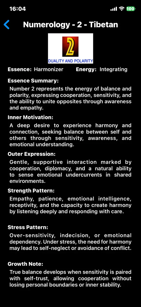 Numerology Screenshot 2