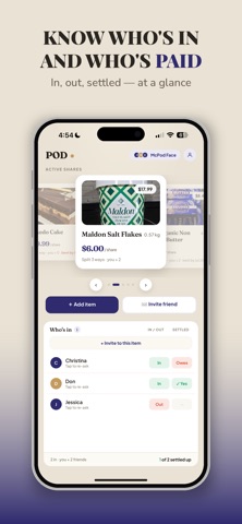 POD: Split Bulk Groceries screenshot