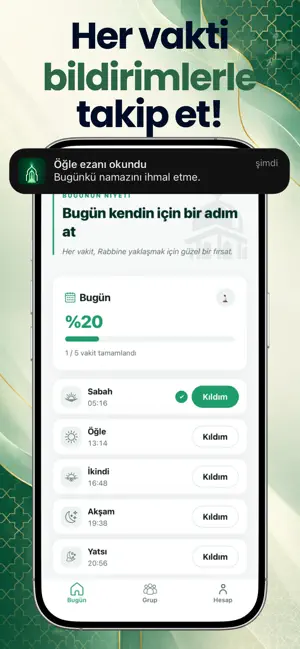 Namaz Motivasyonu: Vakit-Takip screenshot 2