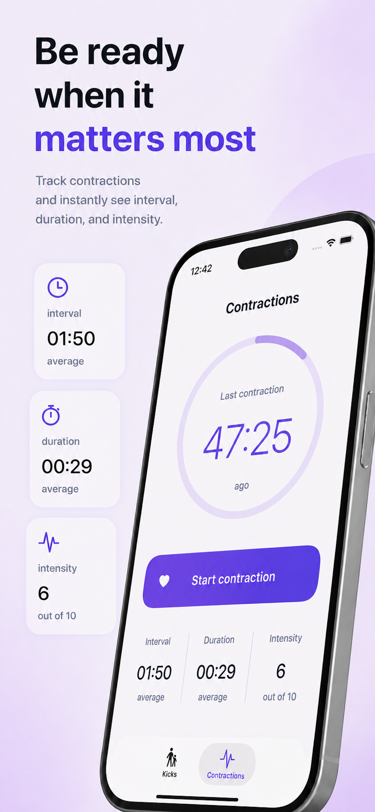 Kickly: Baby Kick Counter