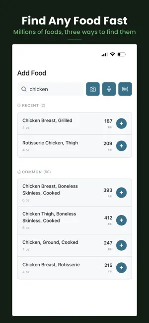 NutritionRx: Calorie Tracker screenshot 2