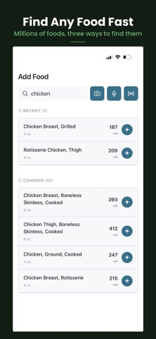 NutritionRx: Calorie Tracker screenshot