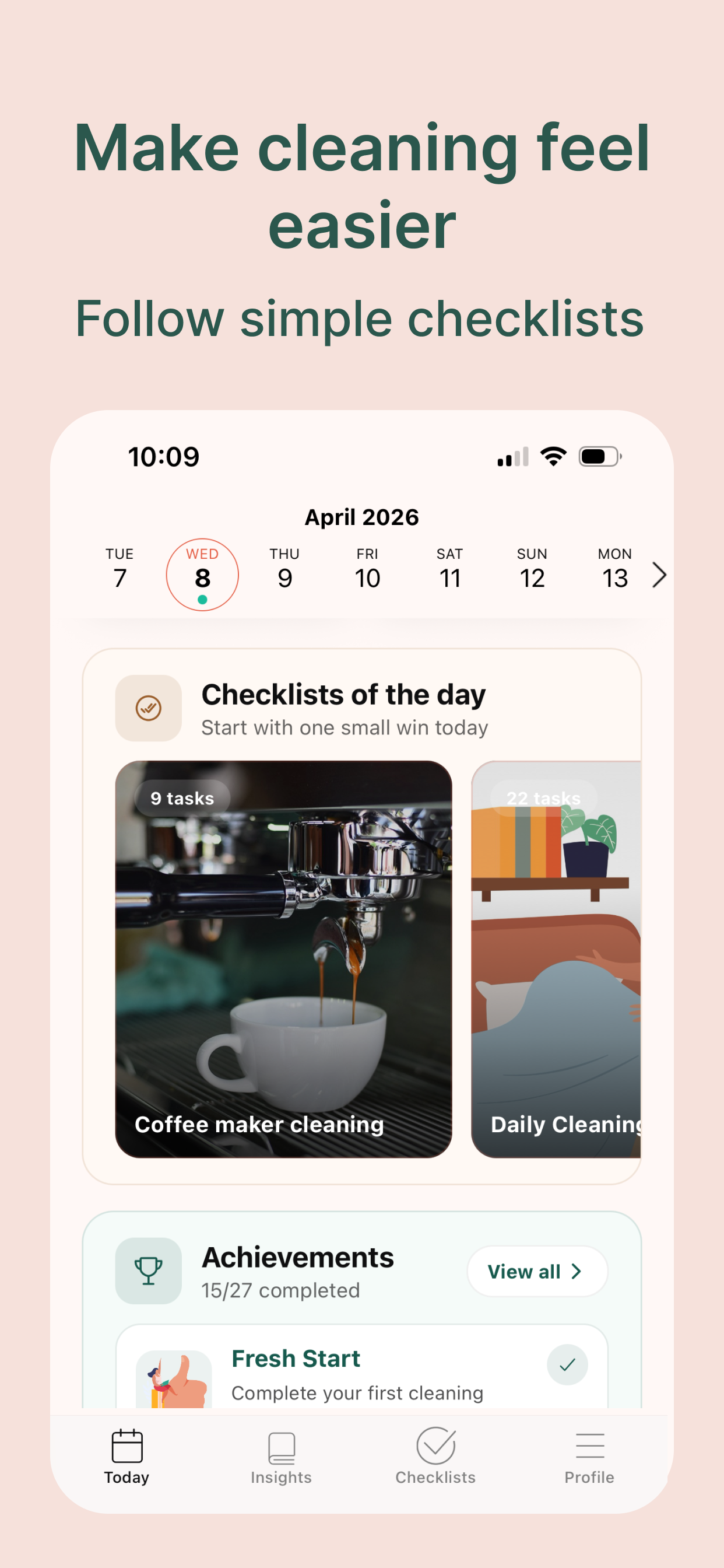 Tidy: House Cleaning Schedule