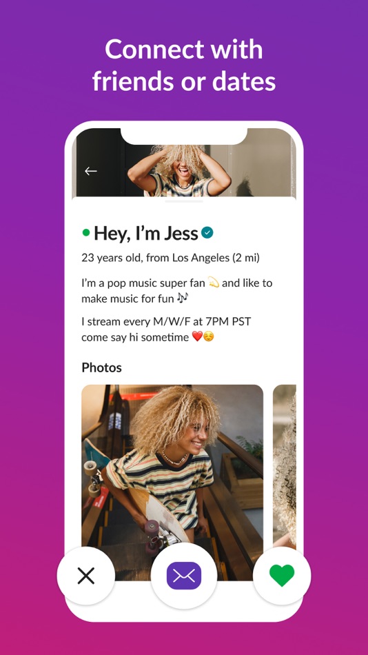 #3. MeetMe - Meet, Chat & Go Live (iOS) โดย: The Meet Group Inc.