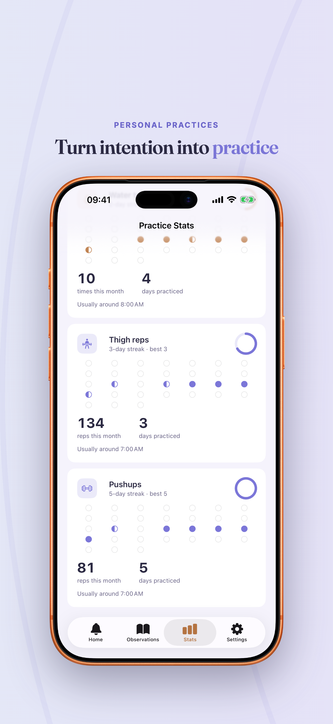 Zen Bell: Meditation Journal screenshot 7