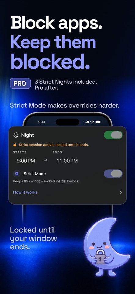 Twilock: Screen Time Control screenshot 2