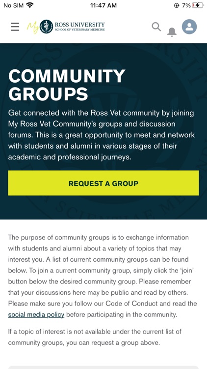 My Ross Vet: Student Portal screenshot-3