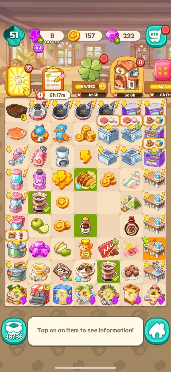 Merge Cat Cafe: Decorate screenshot