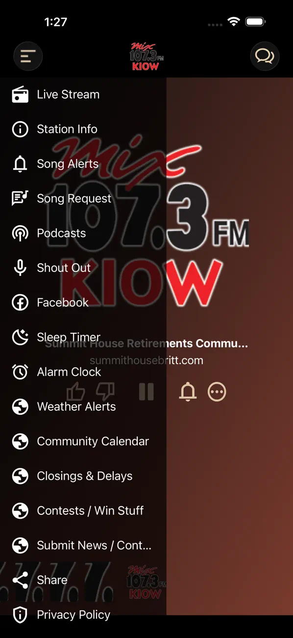 Screenshot #2 pour Mix 107.3 KIOW