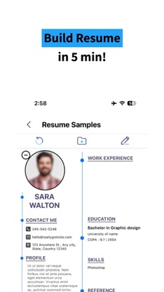 ResuME Maker - CV Jobs Builder screenshot 1