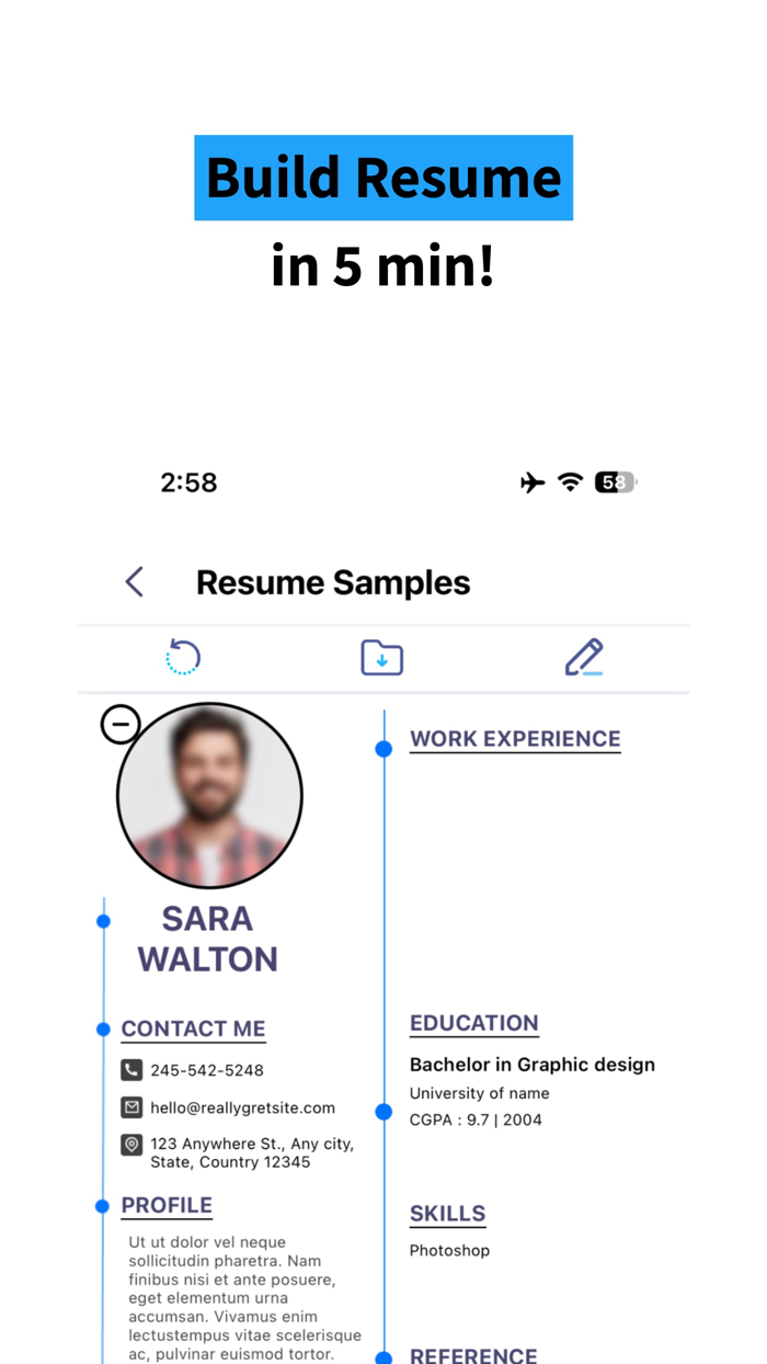 ResuME Maker - CV Jobs Builder
