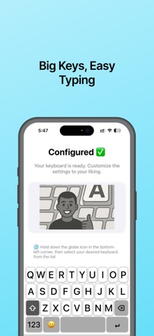 The Big Keyboard App Store preview screenshot 2