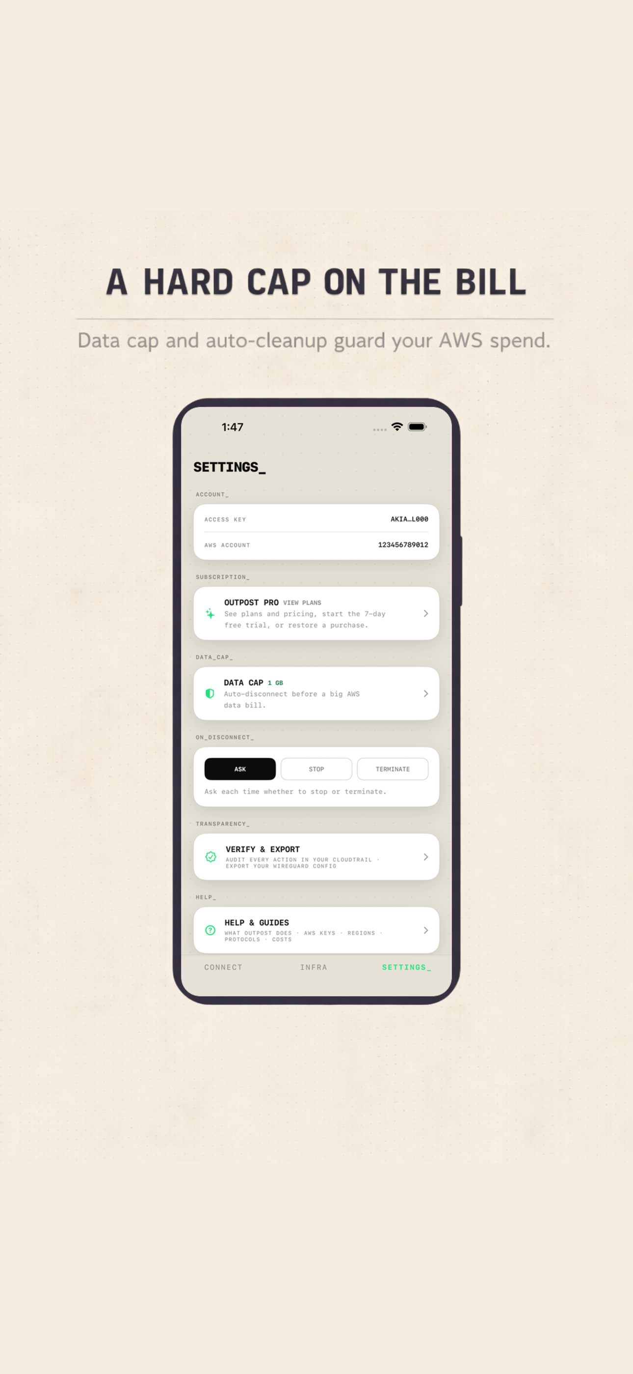 Outpost: Self-Hosted VPN screenshot 4