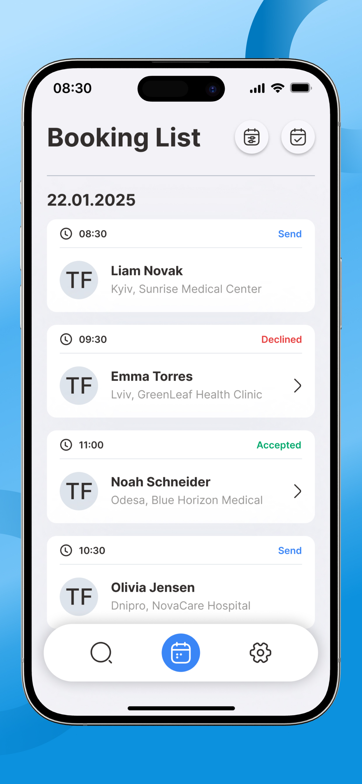 ClinSet: Smart Visit Planner screenshot 3