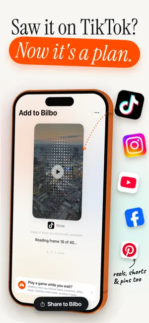 Bilbo: Trip Itinerary Planner screenshot 3