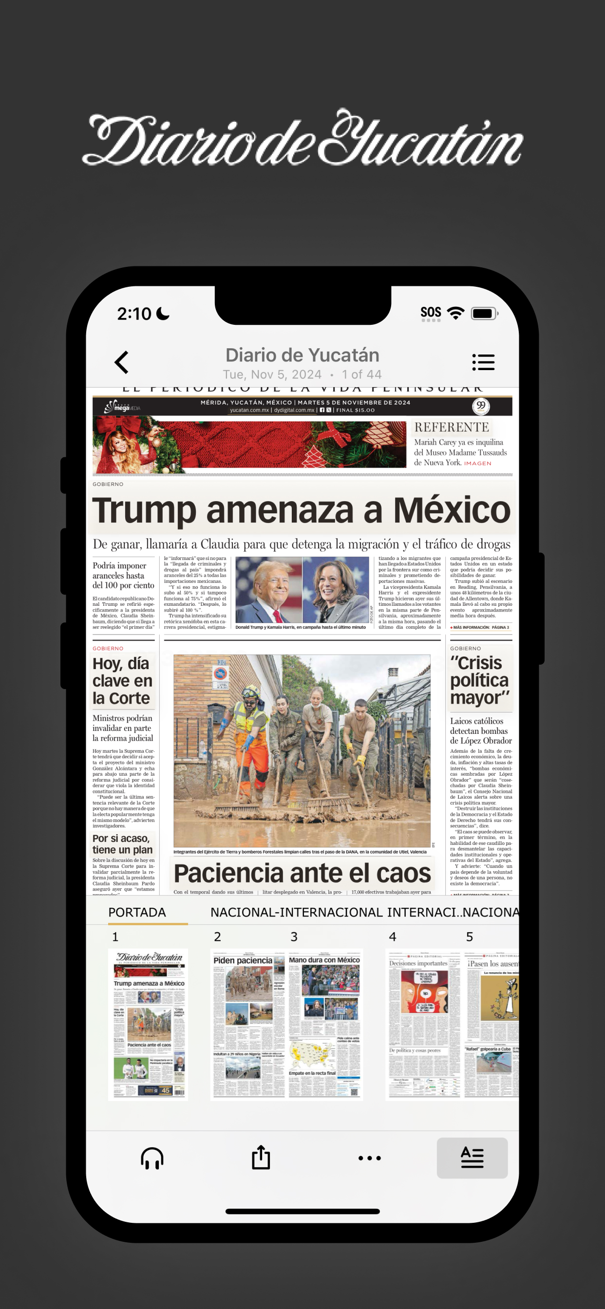 Diario de Yucatán screenshot 3