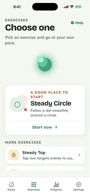 Steadyhand: Hand Exercises screenshot 3