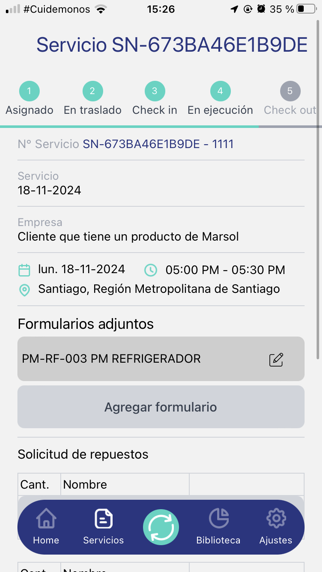 Screenshot 3 of FixEat App