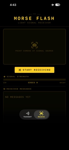 MorseFlash: Light Signals Screenshot 2 of 2