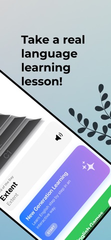 AI English Learning :Mylearnea iPhone screenshot