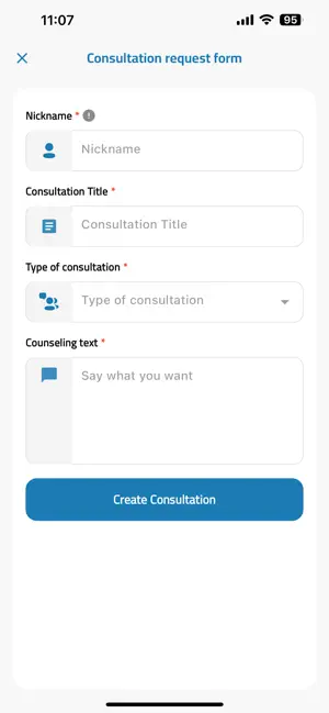 Osraty - Consultations screenshot 1