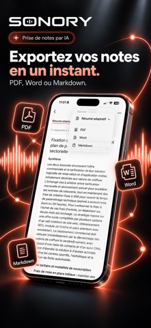 Sonory – AI Note Taker Screenshot 5 of 5