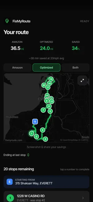 FixMyRoute: Flex Optimizer screenshot 3