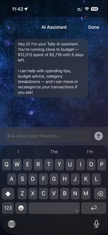 Tally - Budget Buddy Screenshot 8 of 9