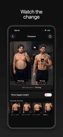 Volm - Gym Workout Tracker Screenshot 7 of 8