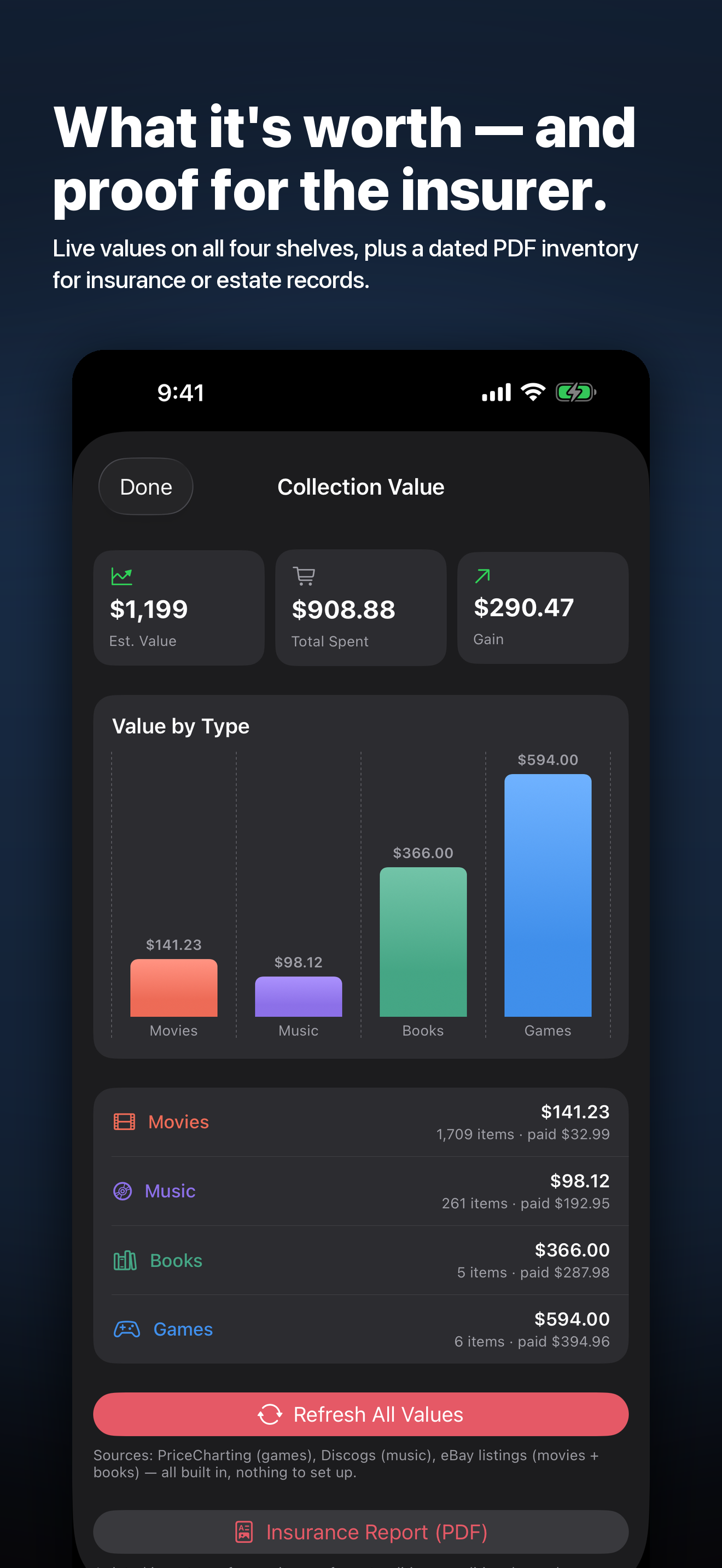 Keptcase: Collection Tracker screenshot 5