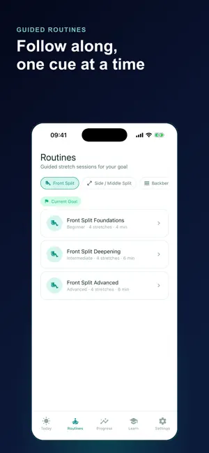 Flexibility: Splits Trainer screenshot 2