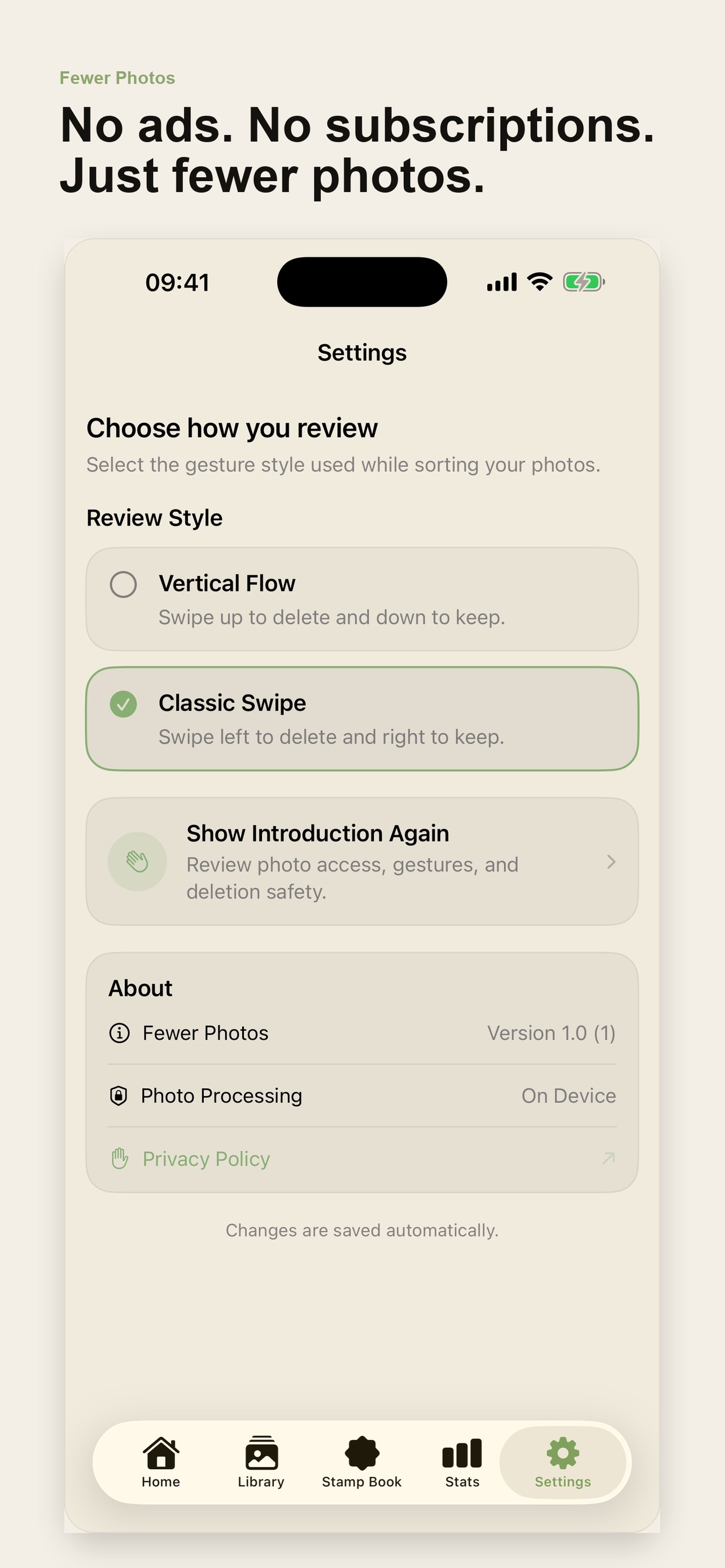 Screenshot 5 of Fewer Photos