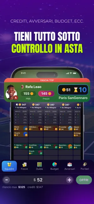 FantaLab Manager - Fantacalcio iPhone screenshot 4
