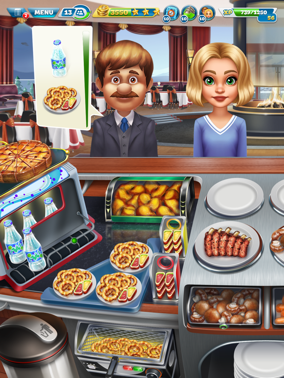 Cooking Fever: Restaurant Game iPad screenshot 7 - Games app