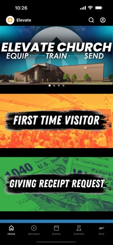 Elevate Church - Lincoln app screenshot