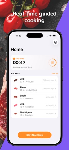 SteakFlip: Timer Screenshot 2 of 5