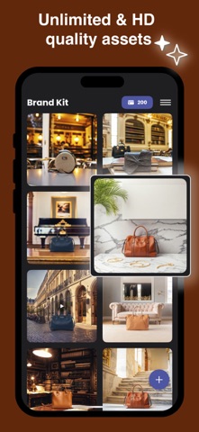 Brand Kit: AI Photo Editor iPhone screenshot